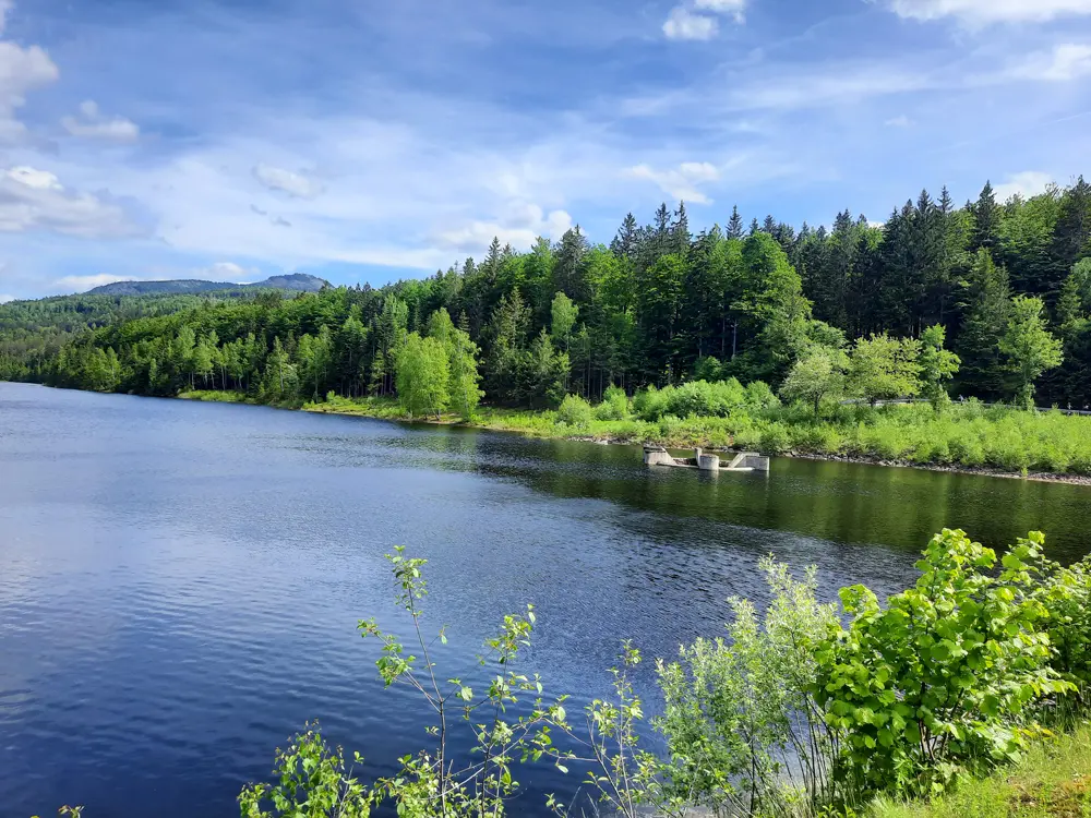 Trinkwassertalsperre Frauenau - Uebernachten im Nationalpark Bayerischer Wald